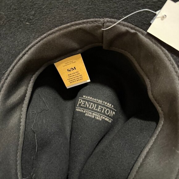 Pendleton Wool Black MARNI FEDORA S/M NWT main image 4